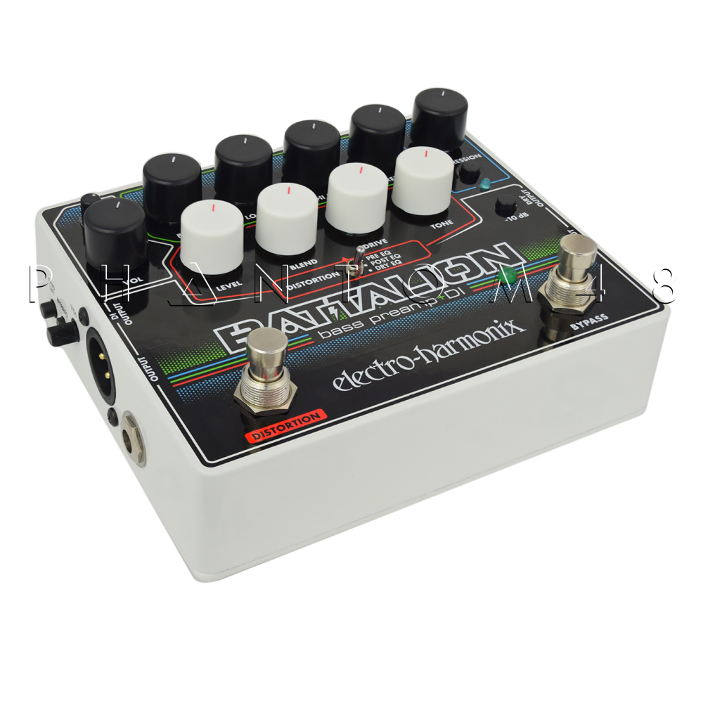ElectroHarmonix Battalion Bass Preamp/DI Effects Pedal With Distortion/EQ/C 683274011943 eBay